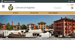 Desktop Screenshot of comune.argelato.bo.it